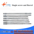 both bimetallic extruder single screw barrel for HDPE/LDPE
